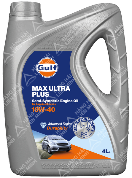 Max Ultra Plus 10W40 - 4L - Nhà Phân Phối Dầu Nhờn Gulf Oil - Công Ty Cổ Phần Hàng Hải Liên Minh